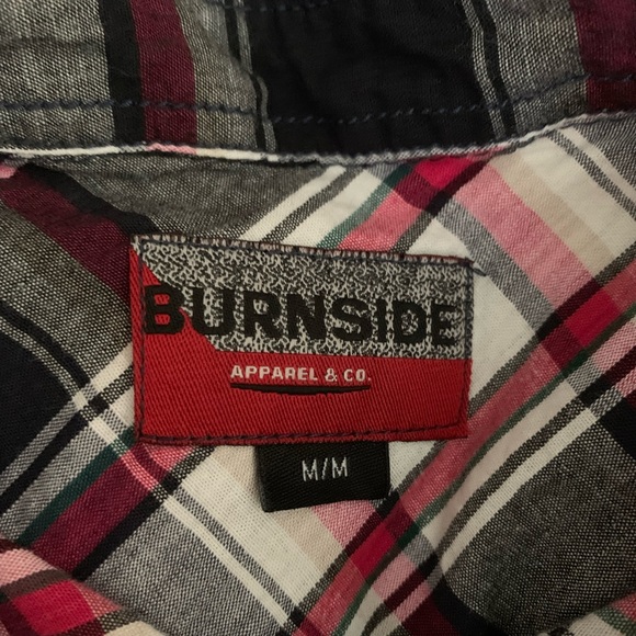 Boys Burnside Multi Colour Button Down - Picture 3 of 4